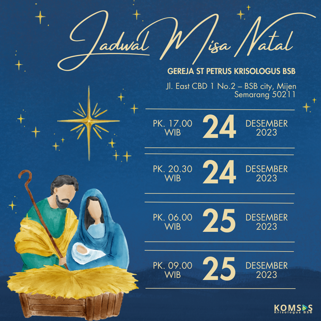 Jadwal Misa Natal Gereja Katolik Di Kevikepan Semarang Keuskupan