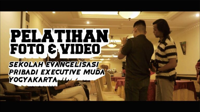 Pelatihan Video & Foto Bersama Peserta Sekolah Evangelisasi Pribadi Executive Muda Yogyakarta