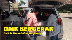 OMK St. Maria Fatima Magelang Bagikan Sembako pada Warga Terdampak Pandemi Covid-19