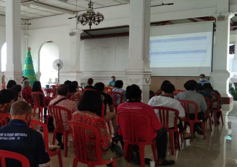 Sosialisasi ARDAS di paroki St Yusuf Bintaran