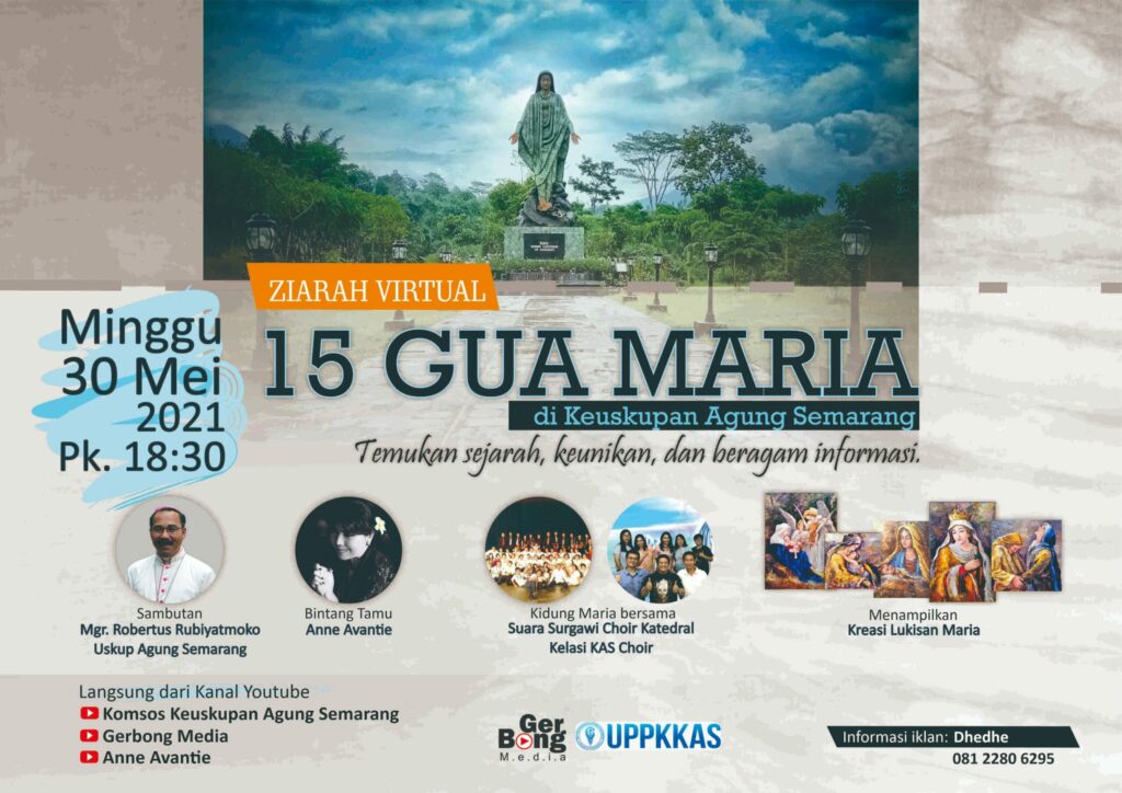 Ziarah Virtual 15 Gua Maria di Keuskupan Agung Semarang