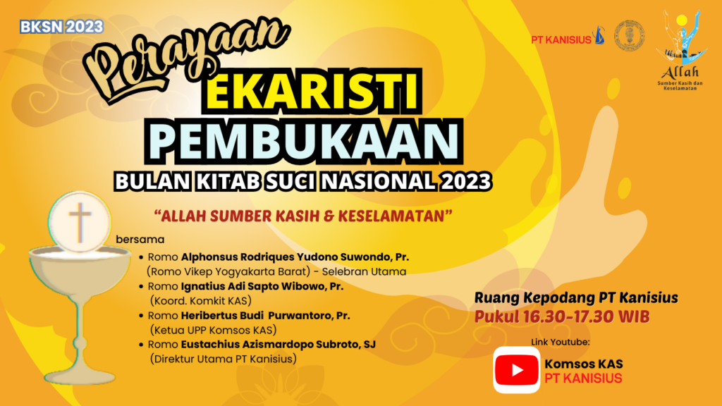 Perayaan Ekaristi Pembukaan Bulan Kitab Suci Nasional 2023 - Keuskupan ...