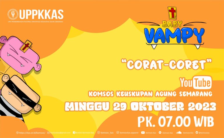 IKLAN BABY VAMPY CORAT-CORET