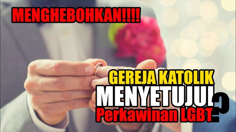 Image for BIKIN HEBOH‼️ GEREJA KATOLIK MENYETUJUI PERKAWINAN LGBT?