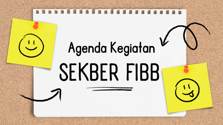 Agenda Kegiatan Sekber FIBB