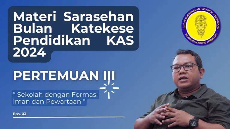 Sarasehan katekese pendidikan KAS III