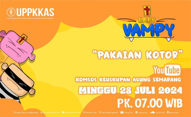 IKLAN BABY VAMPY PAKAIAN KOTOR