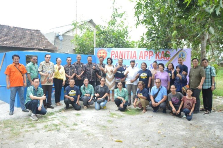 Resmikan Tandon Banyu Panguripan di Desa Tlogomojo, Upaya Panitia APP Kevikepan Semarang dan Yayasan KARINAKAS Hadapi Bencana Kekeringan