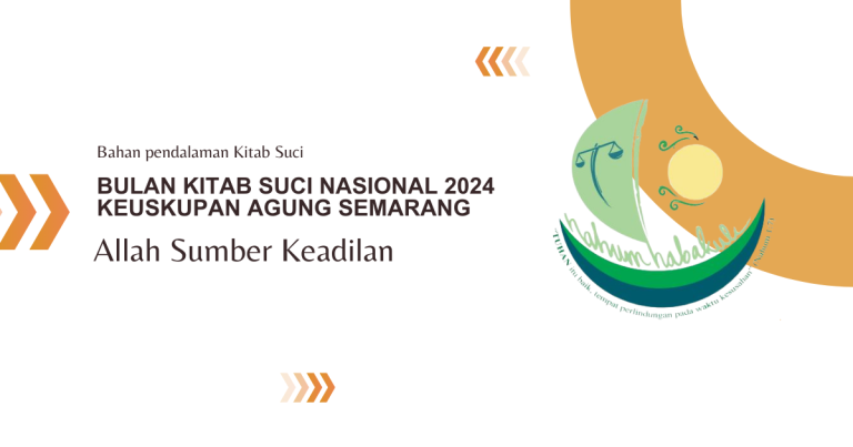 Bahan Pendalaman Bulan Kitab Suci Nasional Keuskupan Agung Semarang 2024