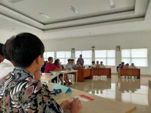 Suasana Lomba Cerdas Cermat Kitab Suci Festival BKSN 2024 /Masukanulis/Kas.or.id