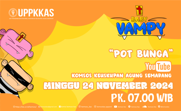 IKLAN BABY VAMPY POT BUNGA