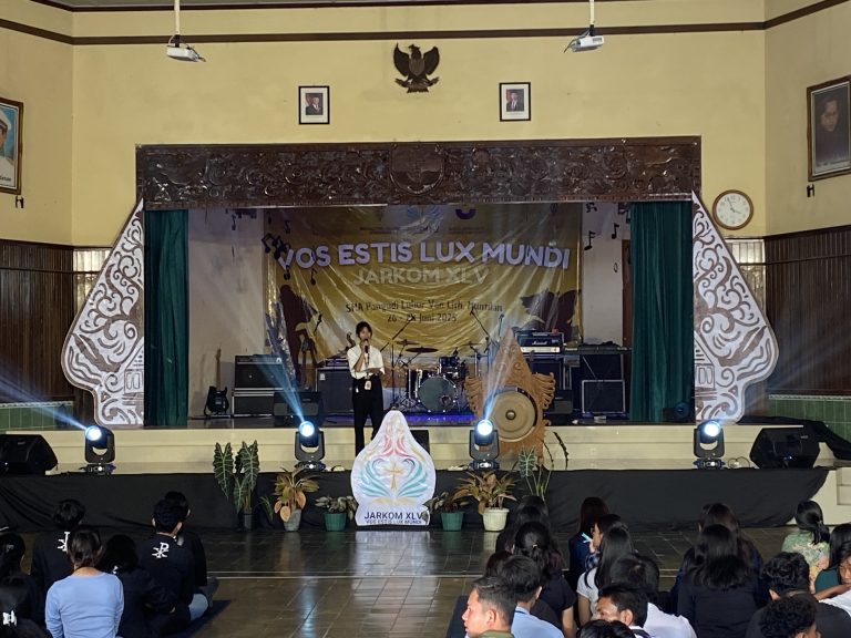 Momen Pembukaan JARKOM XLV 26-28 Juni 2025 di SMA Van Lith Muntilan.