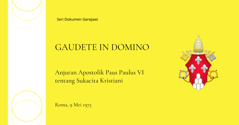 GAUDETE IN DOMINO