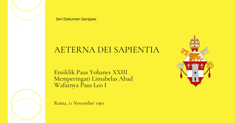 aeterna dei sapientia