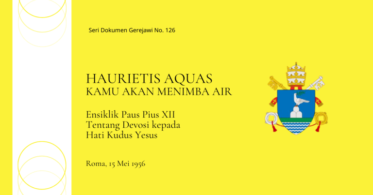 haurietis aquas