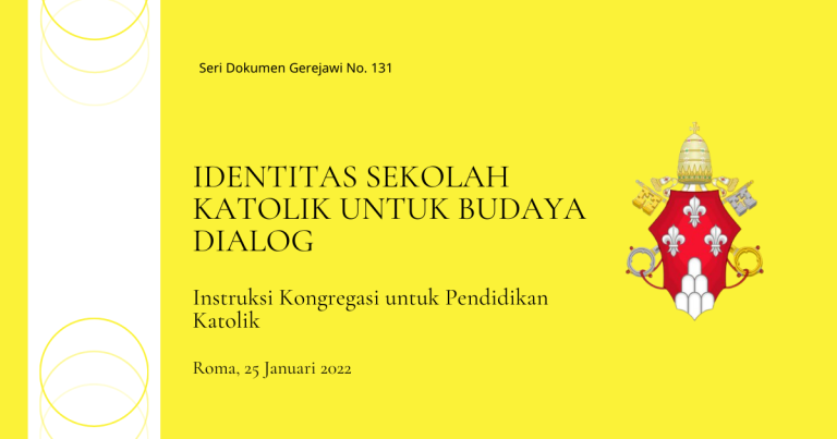 identitas sekolah katolik untuk budaya dialog