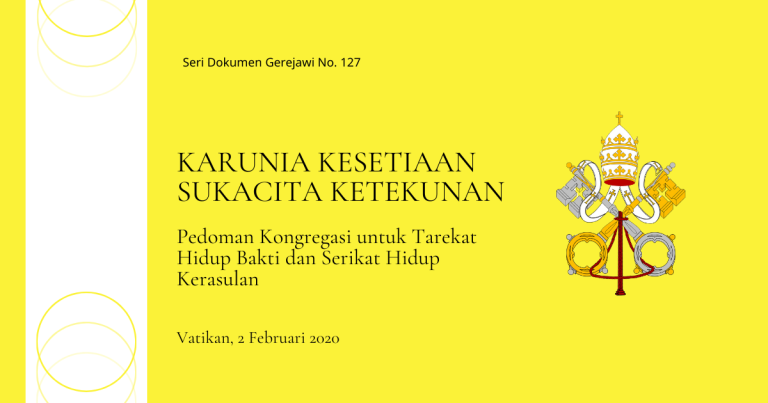 karunia kesetiaan sukacita ketekunan
