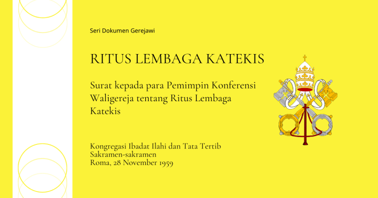 ritus lembaga katekis