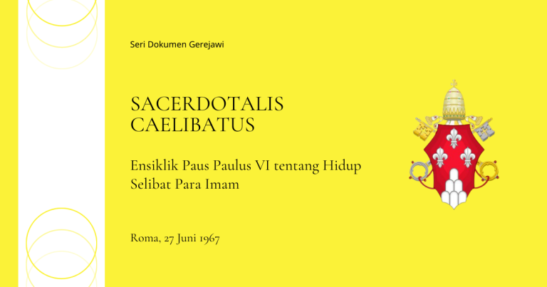 sacerdotalis caelibatus