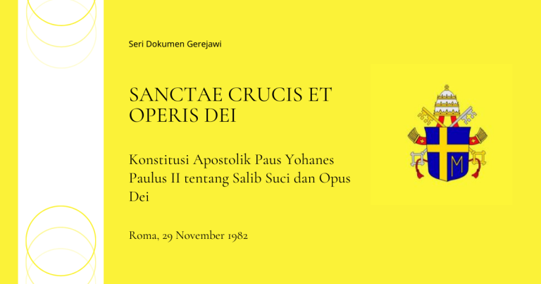 sanctae crucis et operis dei