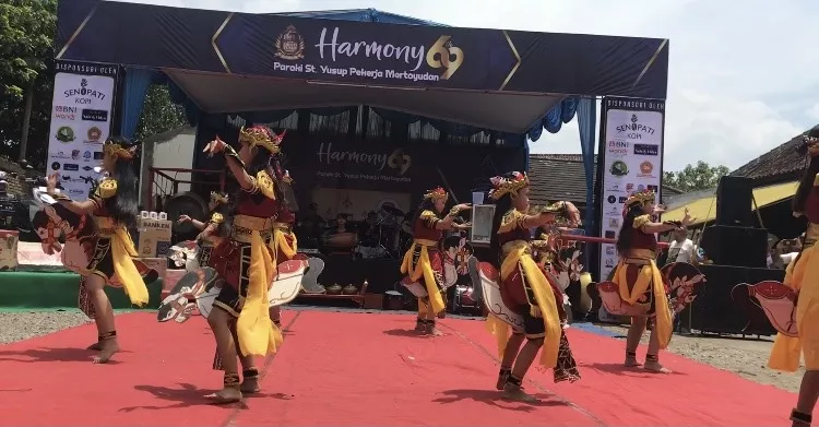 Momen acara HUT ke-69 Paroki Santo Yusup Pekerja Mertoyudan. Minggu, 28 September 2025/Harry Nug/Komsos Kevikepan Kedu.