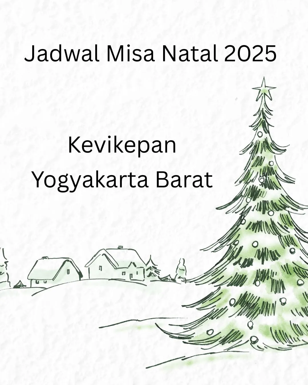 jadwal natal 2025 yogbar