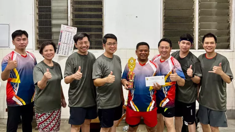 Tim dari Paroki Kebon Dalem yang meraih Juara 3 Tim dari Paroki Kebon Dalem yang meraih Juara 3
