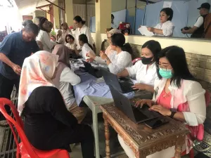 Momen acara ‘’Meet Your Doctor’’ oleh paguyuban Kadang Kinasih, Sabtu, 13 Desember 2025 di Desa Tegalsari, Kabupaten Magelang/Komsos Kedu/Harry Nug.