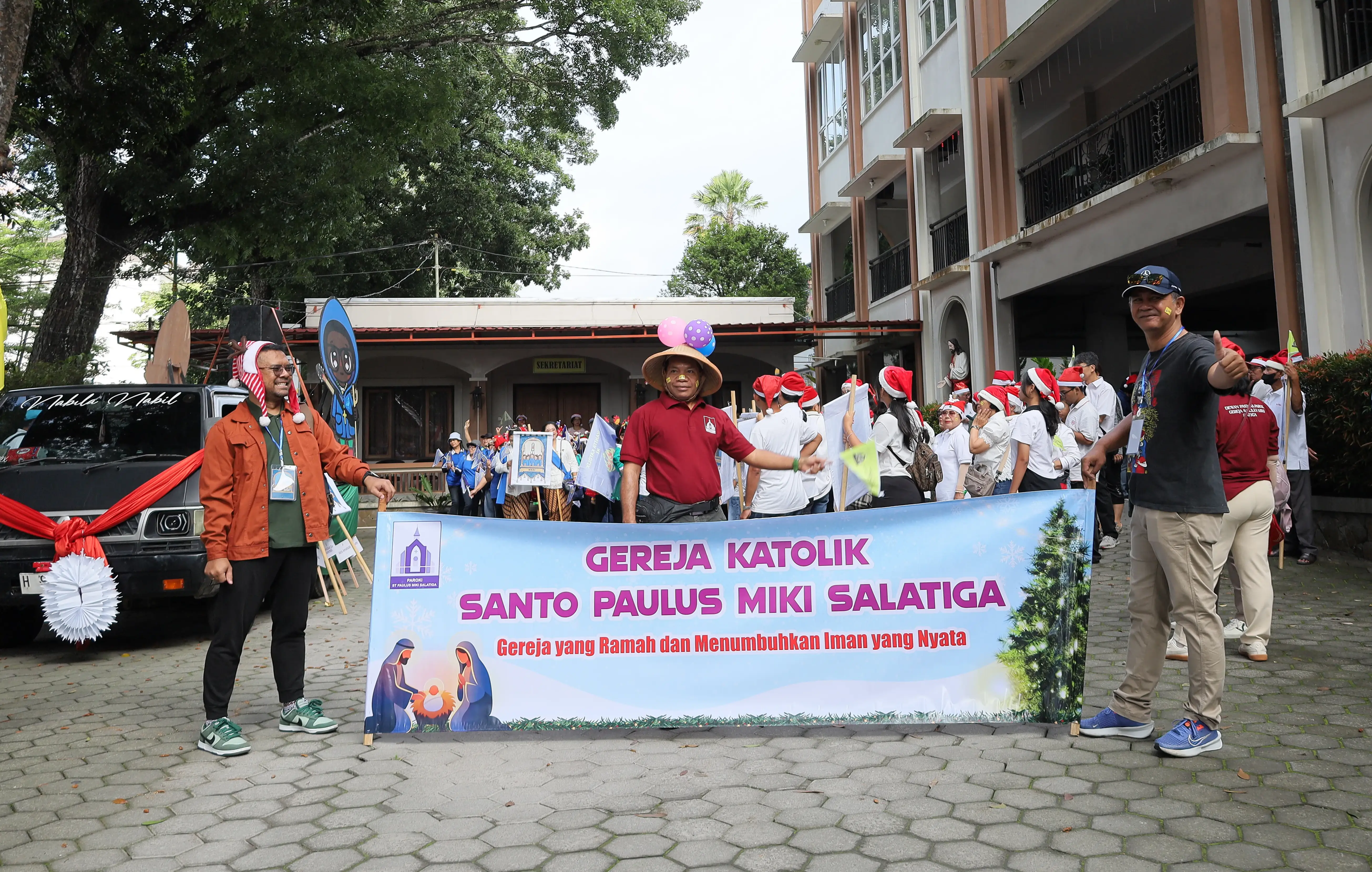 Christmas Parade Tahunan di Kota Toleran, Salatiga