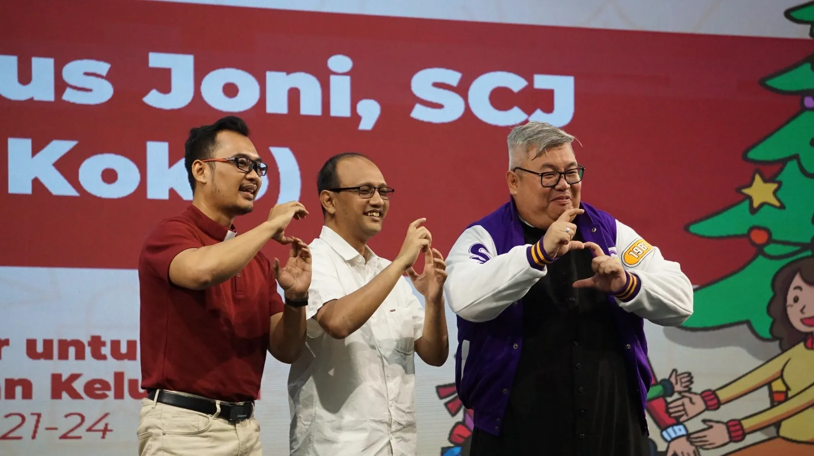 “Keluargaku Bahagia, SCU-ku Menyala”, Pesan Natal Romo Koko di Kampus SCU