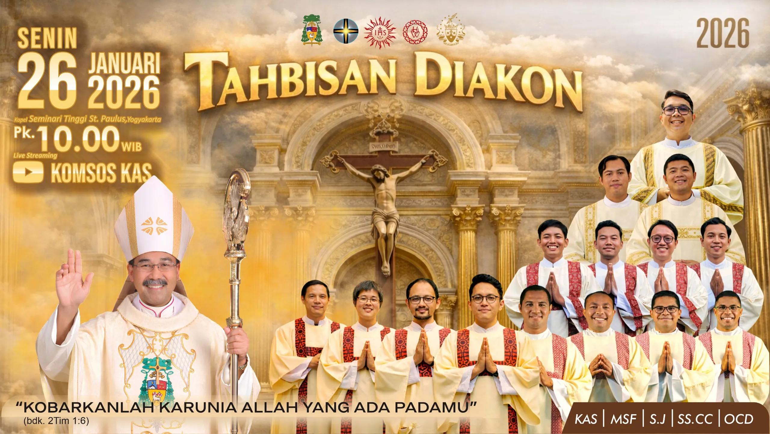 Tahbisan Diakon 2026