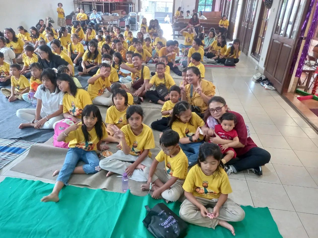 Momen acara Hari Anak Misioner Sedunia di Paroki Santo Yusuf Pekerja Mertoyudan, Kabupaten Magelang, Minggu, 4 Januari 2026/Dokumentasi Pribadi.
