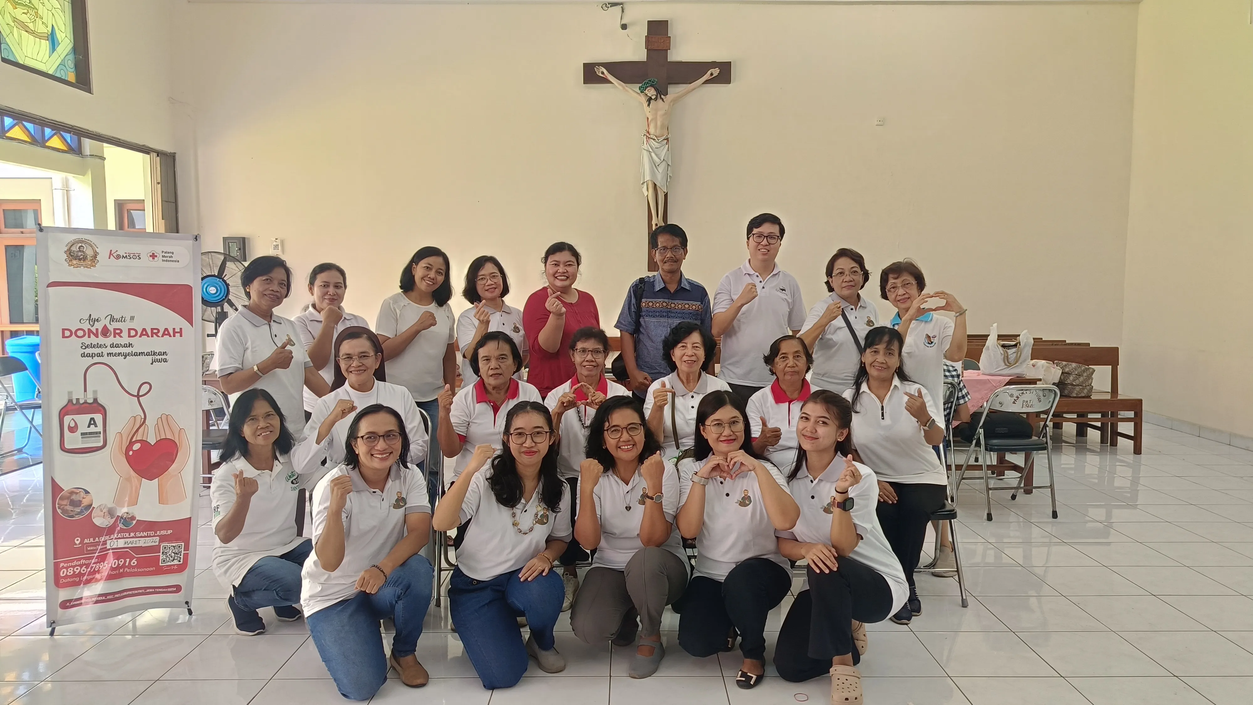 Posyandu Lansia di Paroki Pati