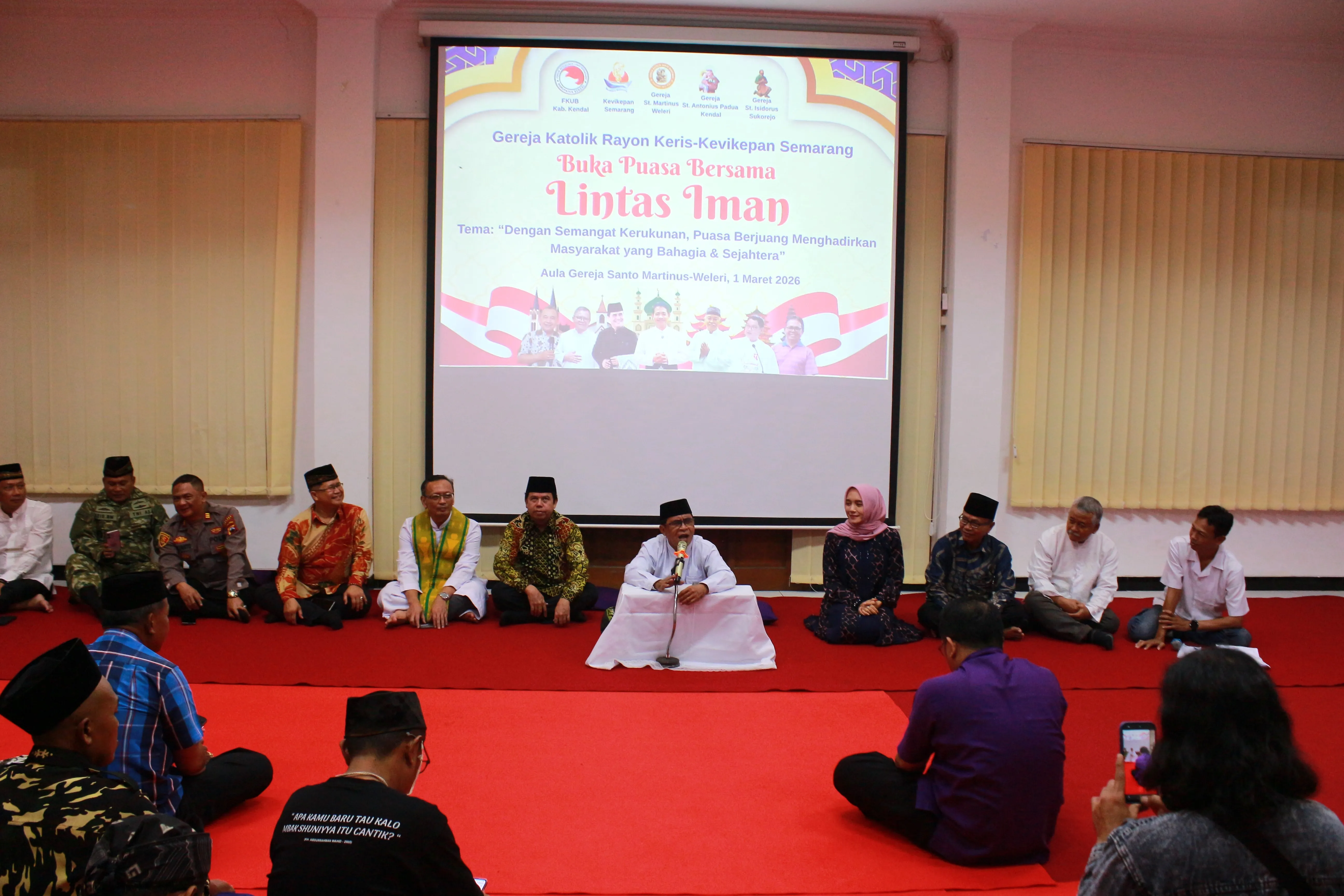 Rayon Keris Menyelenggarakan Buka Bersama Lintas Iman di Paroki Weleri