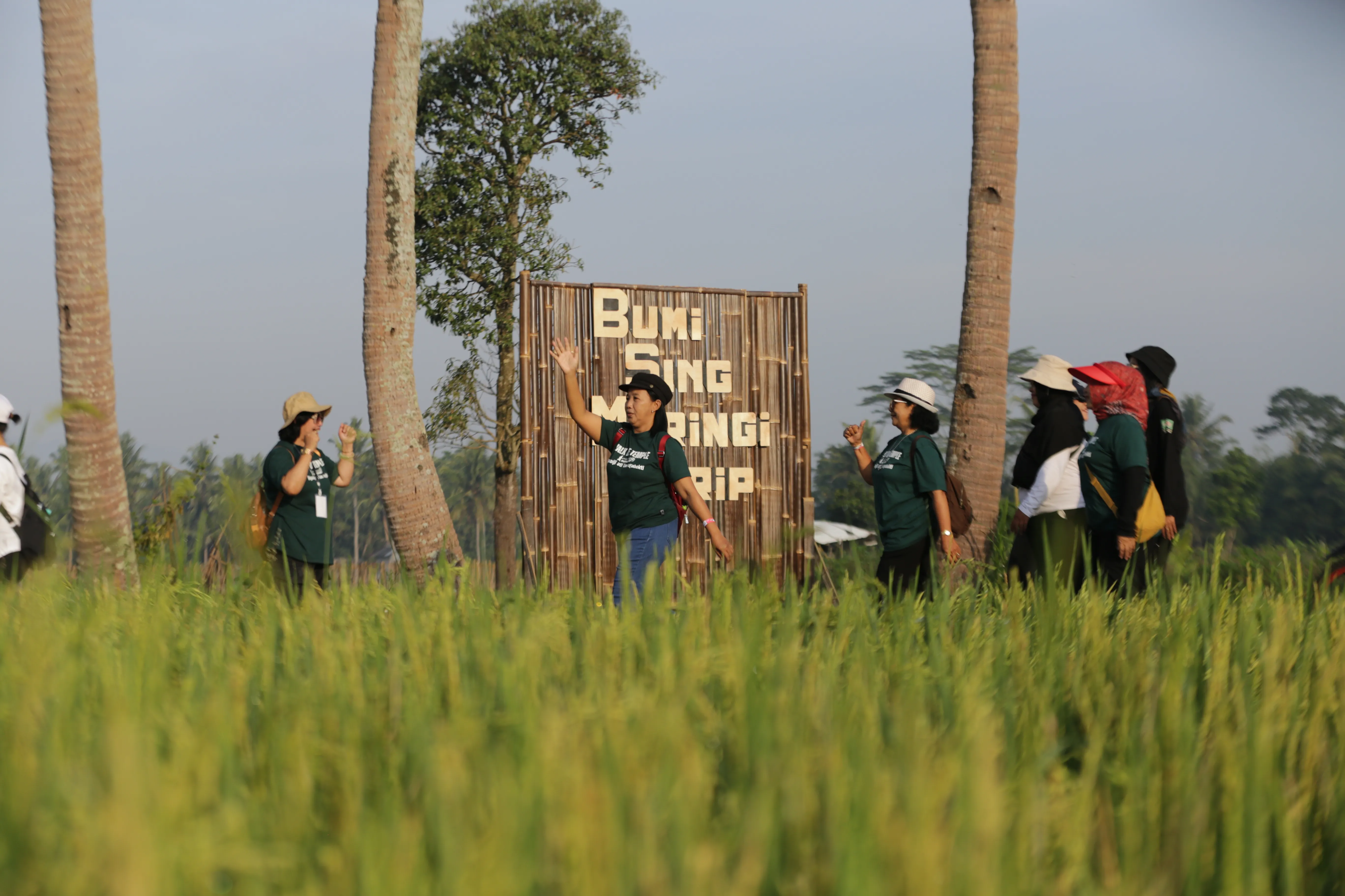 Momen acara Mlampah Sumarah Ngawen, Muntilan, Sabtu 9 Mei 2026. Peserta dari lintas provinsi, meliputi Jakarta, Semarang, Kendal, Solo, dan beberapa kota di DIY FOTO (WARTAWAN KATOLIK JOGJA)