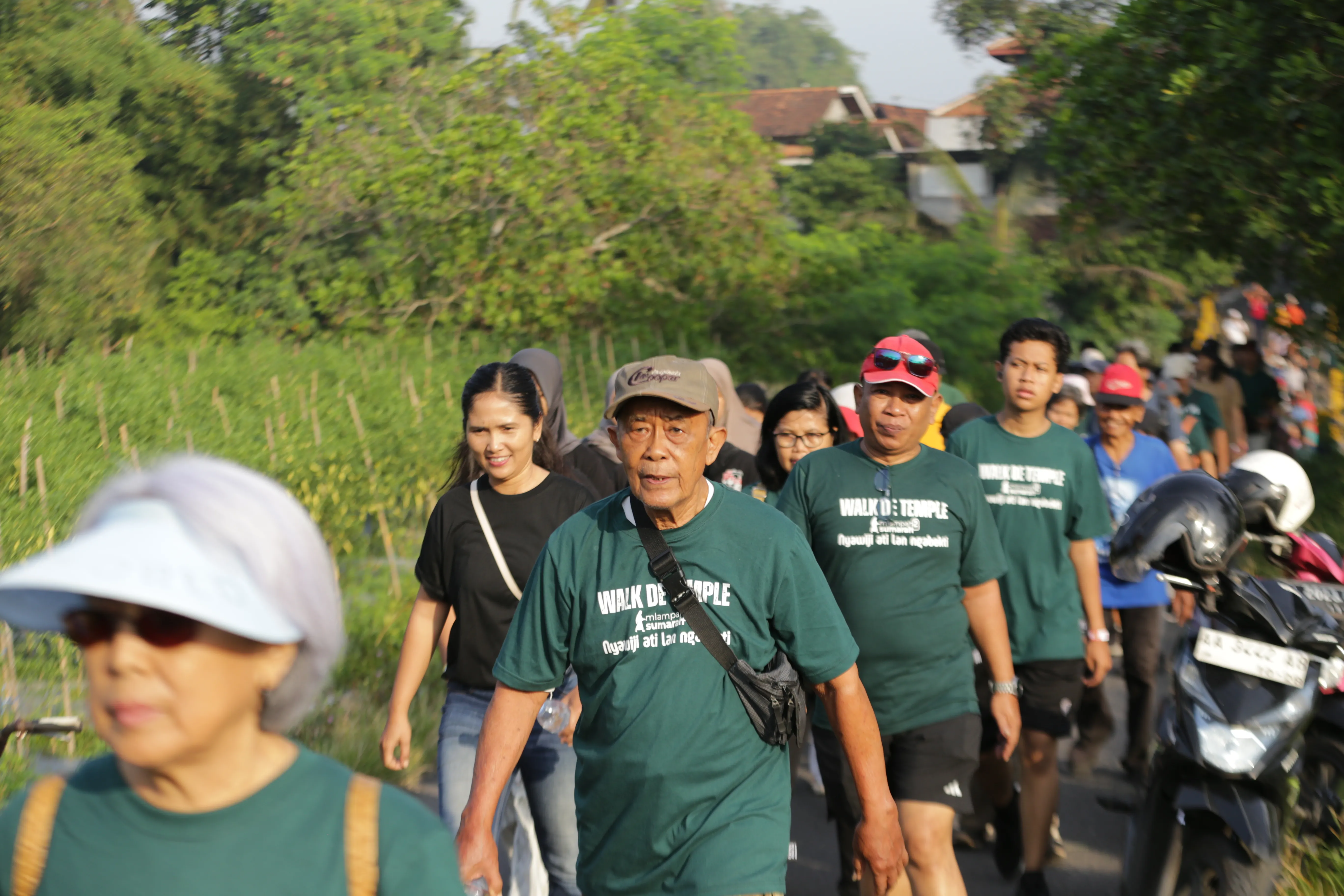 Momen acara Mlampah Sumarah Ngawen, Muntilan, Sabtu 9 Mei 2026. Peserta dari lintas provinsi, meliputi Jakarta, Semarang, Kendal, Solo, dan beberapa kota di DIY FOTO (WARTAWAN KATOLIK JOGJA)