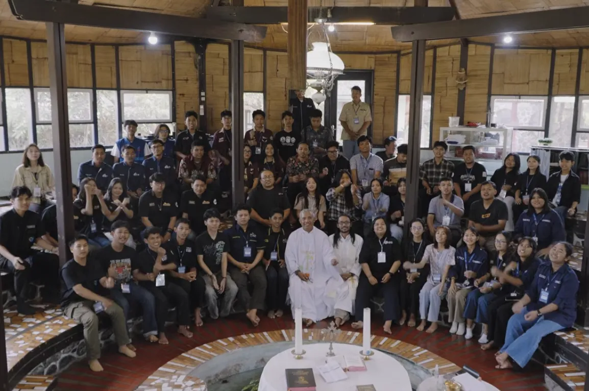 Momen Jambore Komsos Kevikepan Jogja Barat di Wisma Salam Jagang Lor, Salam, Kec. Salam, Kabupaten Magelang, Jawa Tengah pada 16-17 Mei 2026. Foto: tangkapan layar dari akun YouTube Komsos Jogja Barat.
