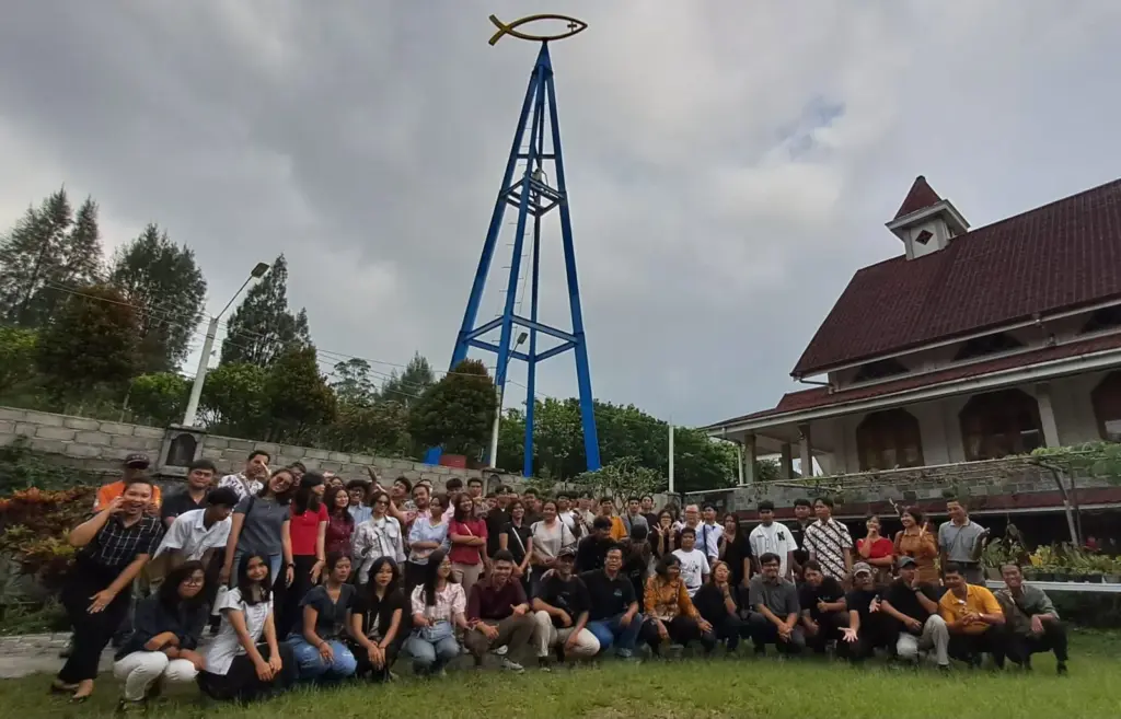 Momen safari komsos di Paroki Santo Petrus dan Paulus, Ngablak, Minggu, 10 Mei 2026. Foto (istimewa).