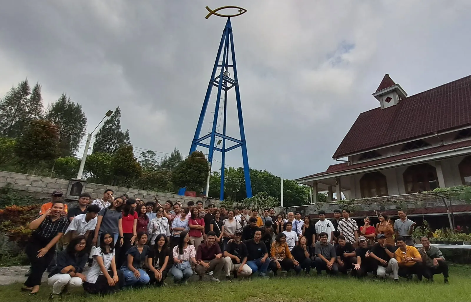 Momen safari komsos di Paroki Santo Petrus dan Paulus, Ngablak, Minggu, 10 Mei 2026. Foto (istimewa).