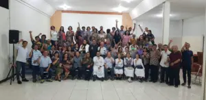 Momen Misa Paskah Bersama Tim Pelayanan Keamanan Parkir Paroki Santa Maria Fatima Magelang Minggu, 17 Mei 2026. Foto: Istimewa