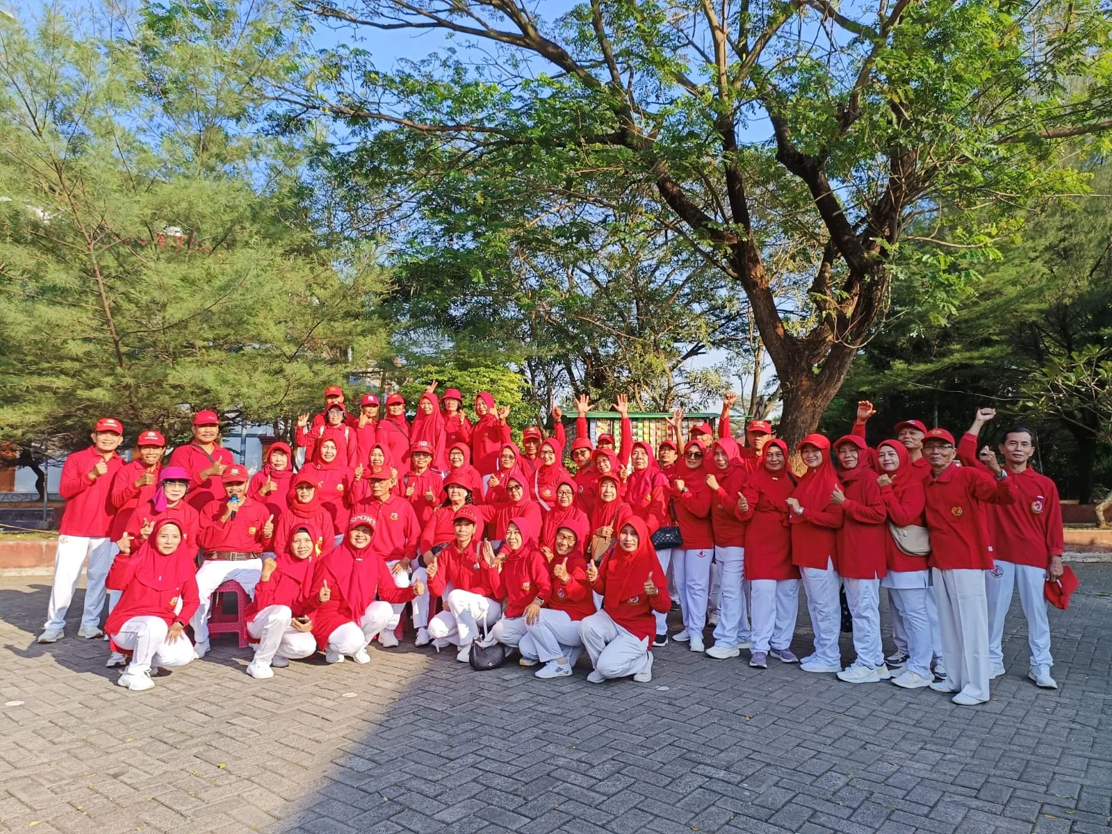Kunjungan Persahabatan Senam Tera Indonesia Kabupaten Pati ke Kudus