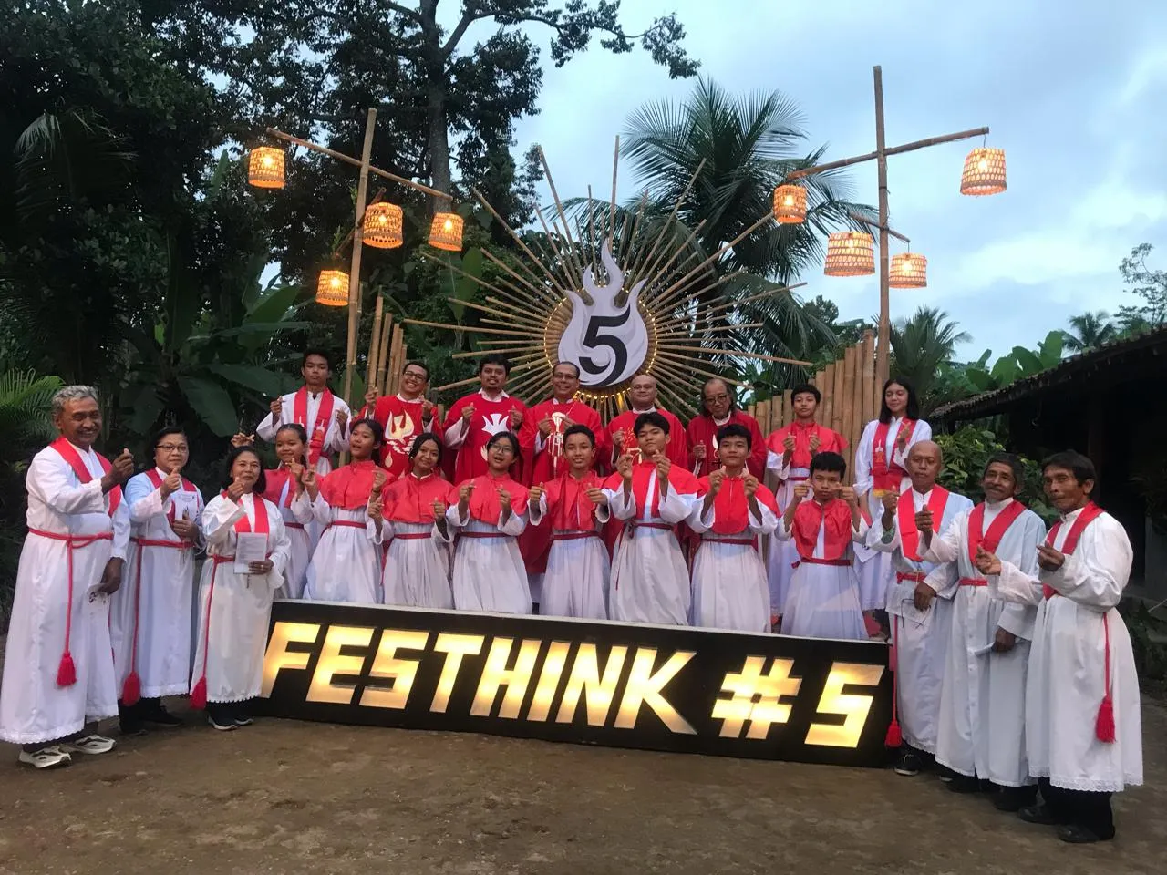 Momen Festival Think #5 Sabtu, 23 Mei 2026 di Gereja Santo Yusup Wonokerso, Kabupaten Magelang. Foto: Dimas Riyono
