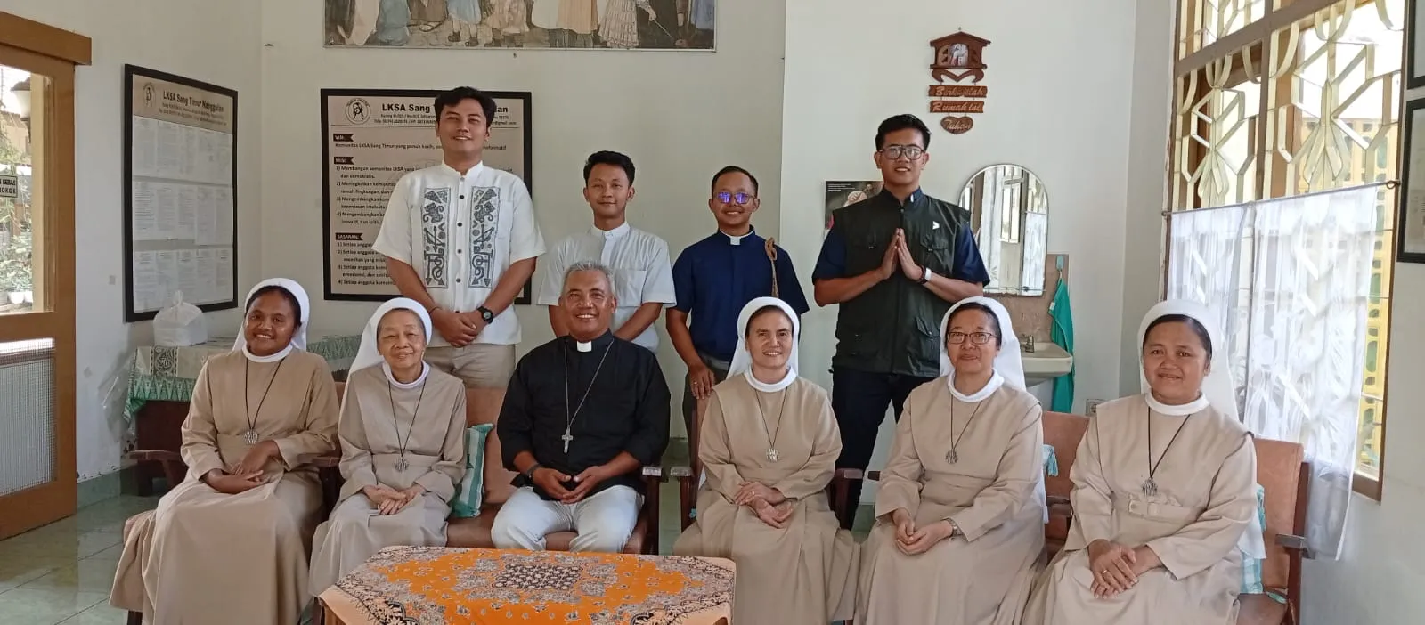 kunjungan komunitas religius