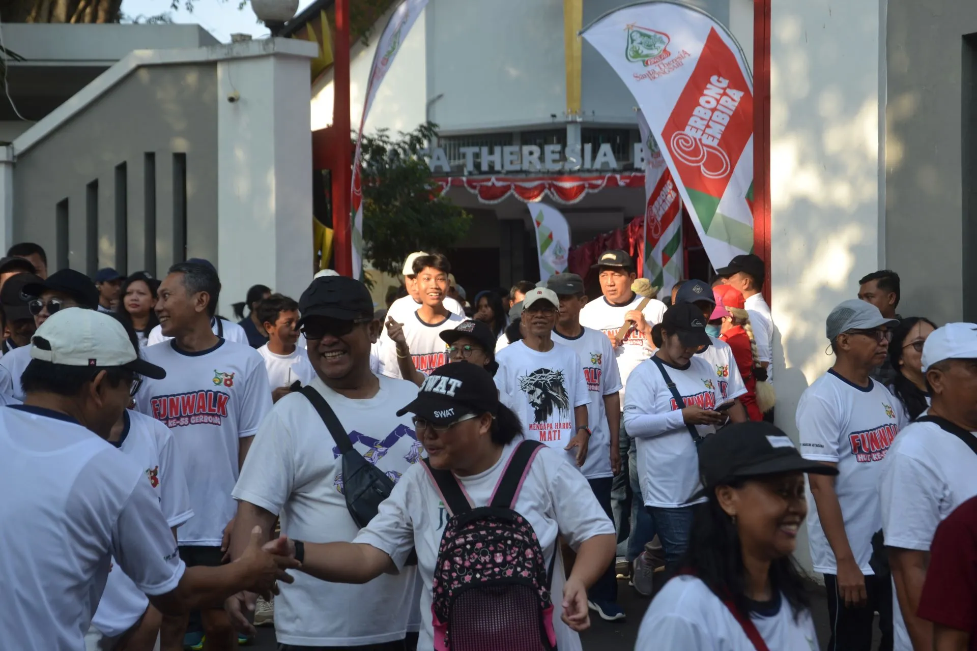 Semarak Fun Walk HUT Ke-58 Gereja Bongsari Melangkah Bersama dalam Sukacita!