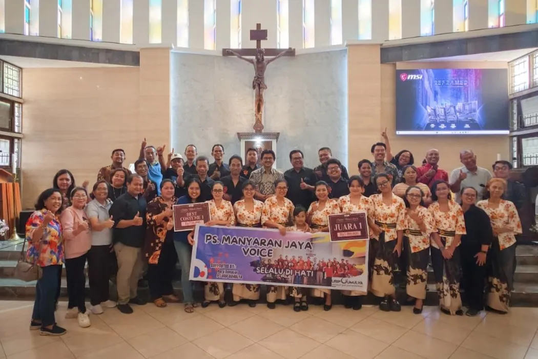 Gema Keharmonisan Nada di Pesta Nama Paroki Bongsari