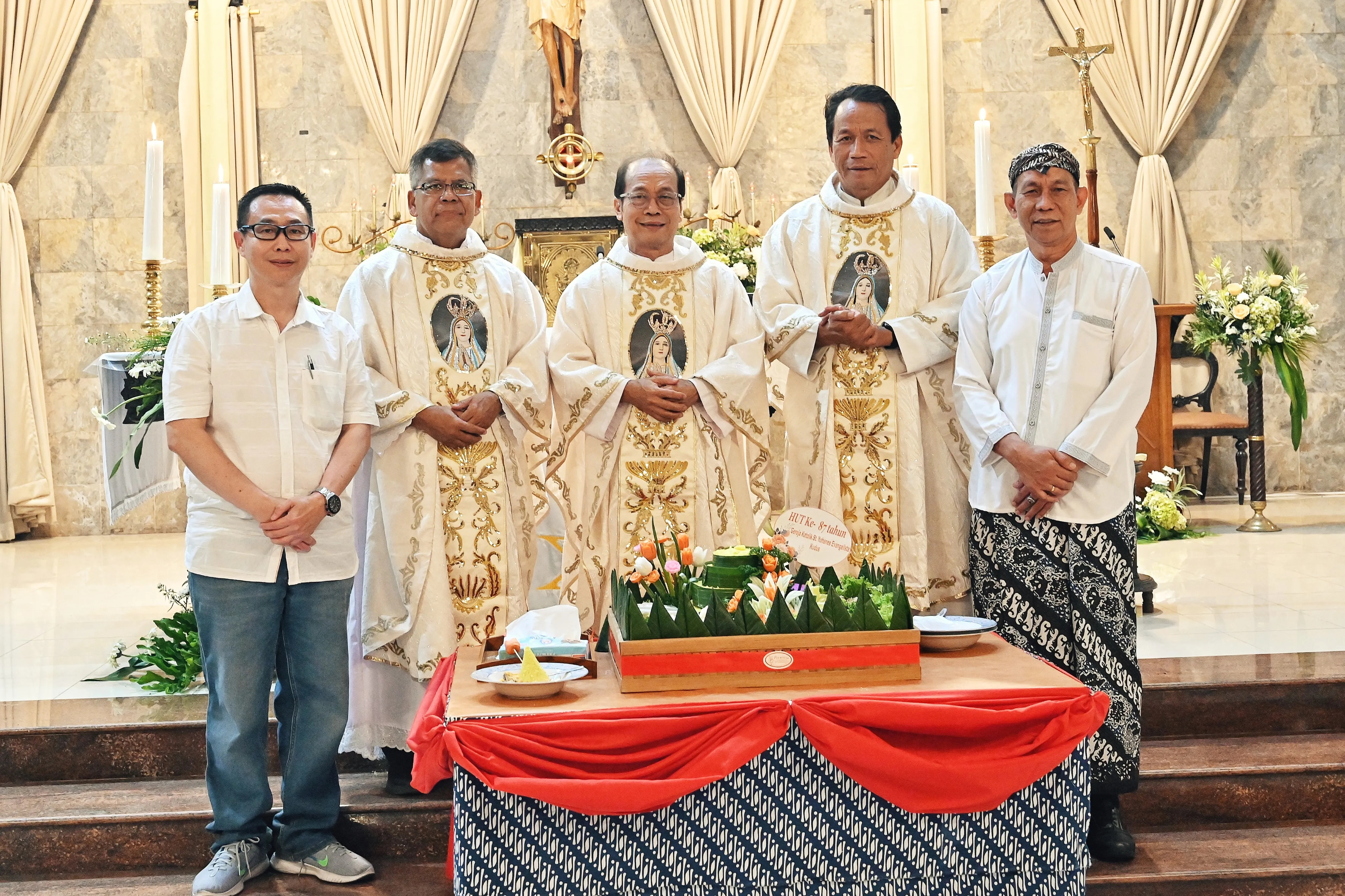 Paroki Kudus Mendapat Kado Istimewa di Perayaan HUT ke-87