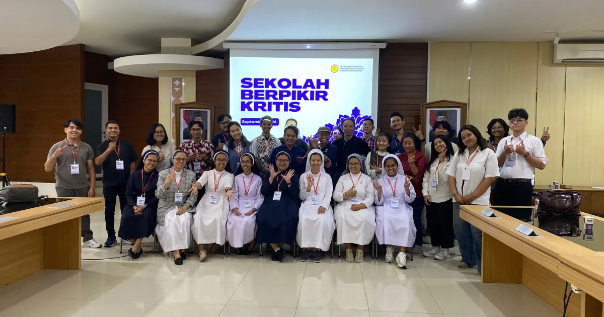 Sekolah Berpikir Kritis, Ajak Kaum Muda Berani Bersuara Melalui Karya