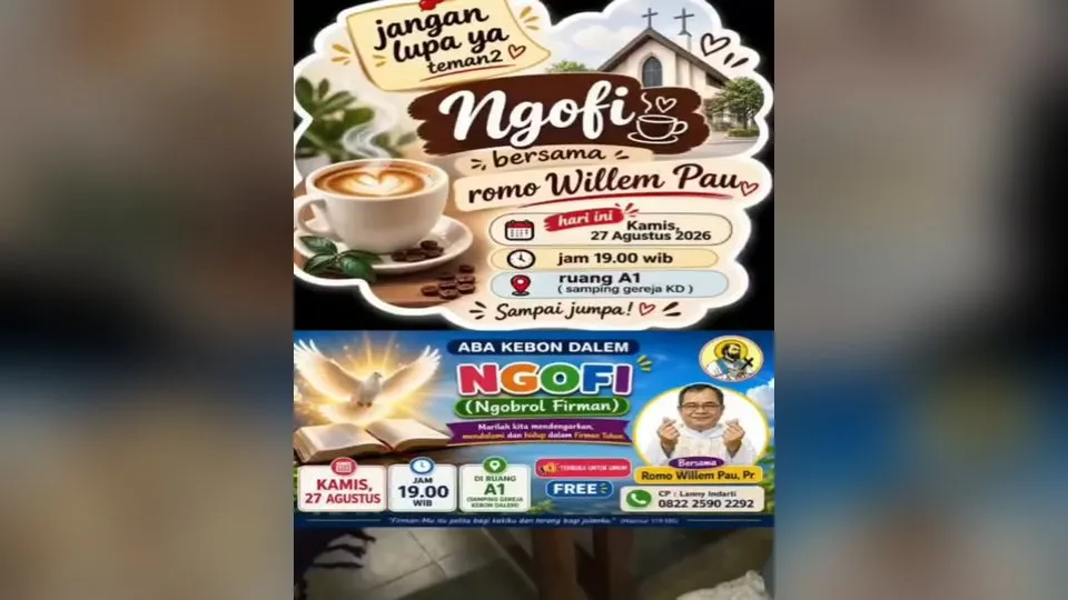 Sampul karya Gereja St. FX. Kebon Dalem di Instagram