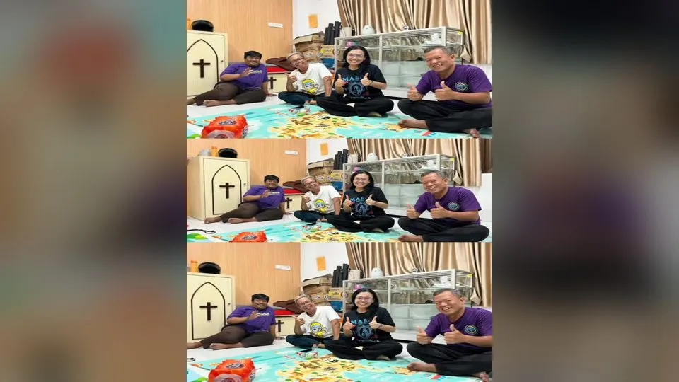 Sampul karya Mama Maria di Instagram