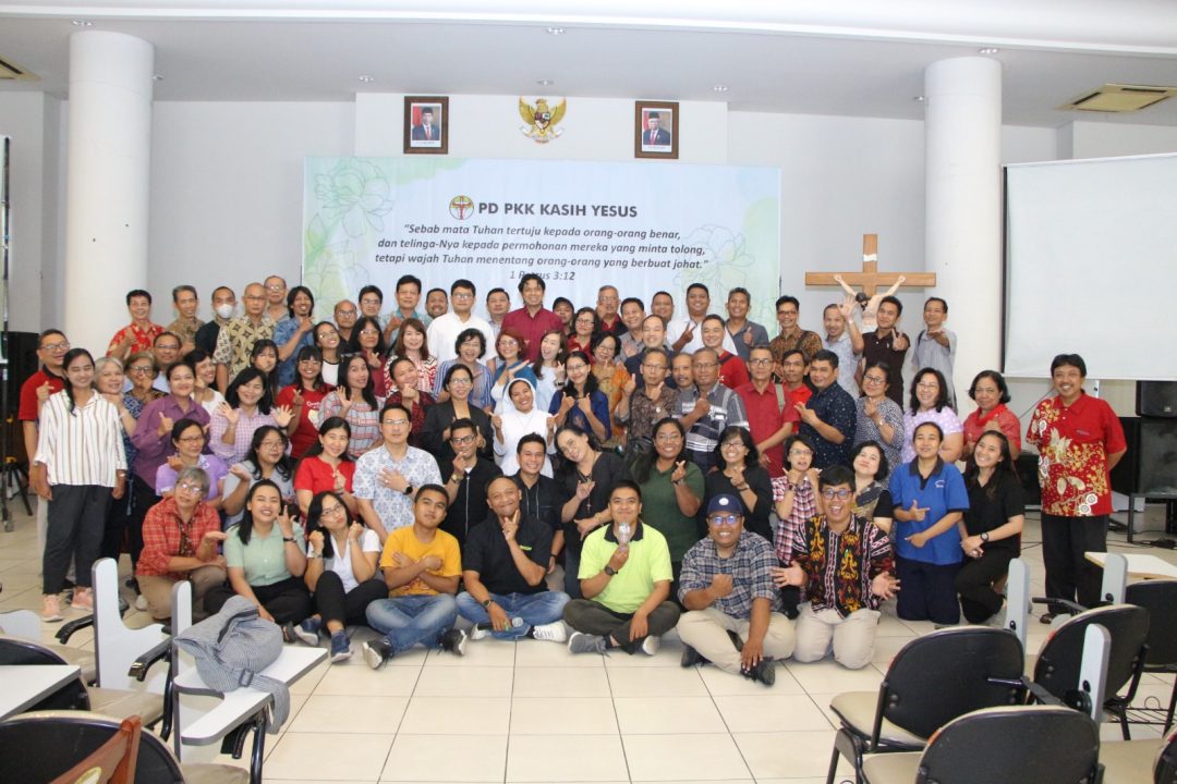 Pertemuan koordinasi ini dihadiri hampir seluruh Bidang Pewartaan dan Evangelisasi Paroki di Kevikepan Semarang